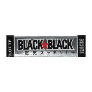 Lotte Black Gum, 0.95 oz, 20/15 ct Case