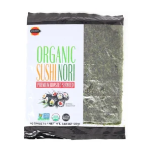 J-Basket Yaki Sushi Nori Silver, 10 sheets, 4/12 ct Case