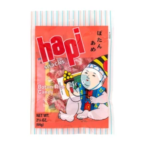 Hapi Botan Rice Candy, 0.75 oz, 20/20 ct Case