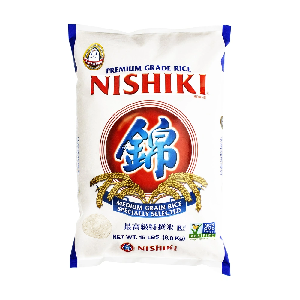 Nishiki Premium Rice, 15 lb
