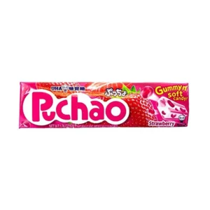 Uha Mikakuto Puchao Strawberry, 1.76 oz, 12/10 ct Case
