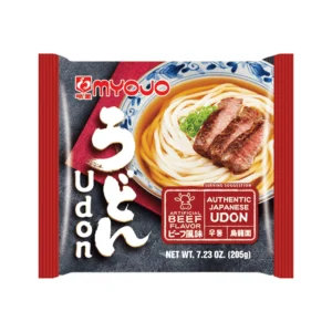 Myojo Udon Beef, 7.22 oz, 30 ct Case