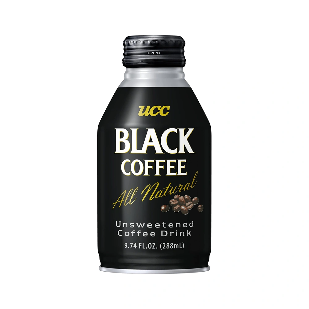 UCC Black Coffee, 9.73 oz, 24 ct Case