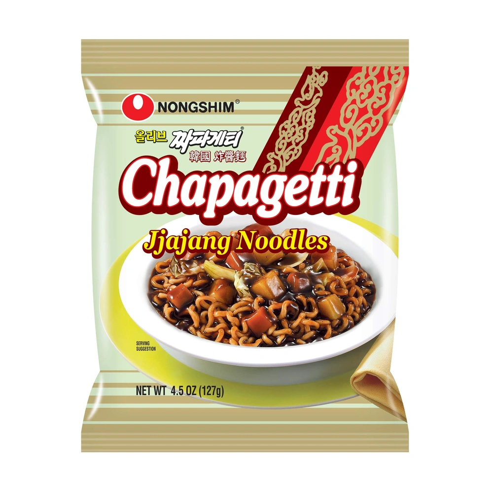 Nongshim Chapagetti Noodles, 4.5 oz, 4/4 ct Case