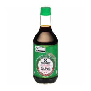 Kikkoman Soy Sauce Less Sodium, 20 oz, 12 ct Case