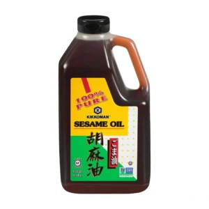 Kikkoman Pure Toasted Sesame Oil, 5 oz, 12 ct Case