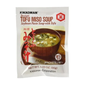 Kikkoman Instant Tofu Miso Soup, 1 oz, 2/12 ct Case