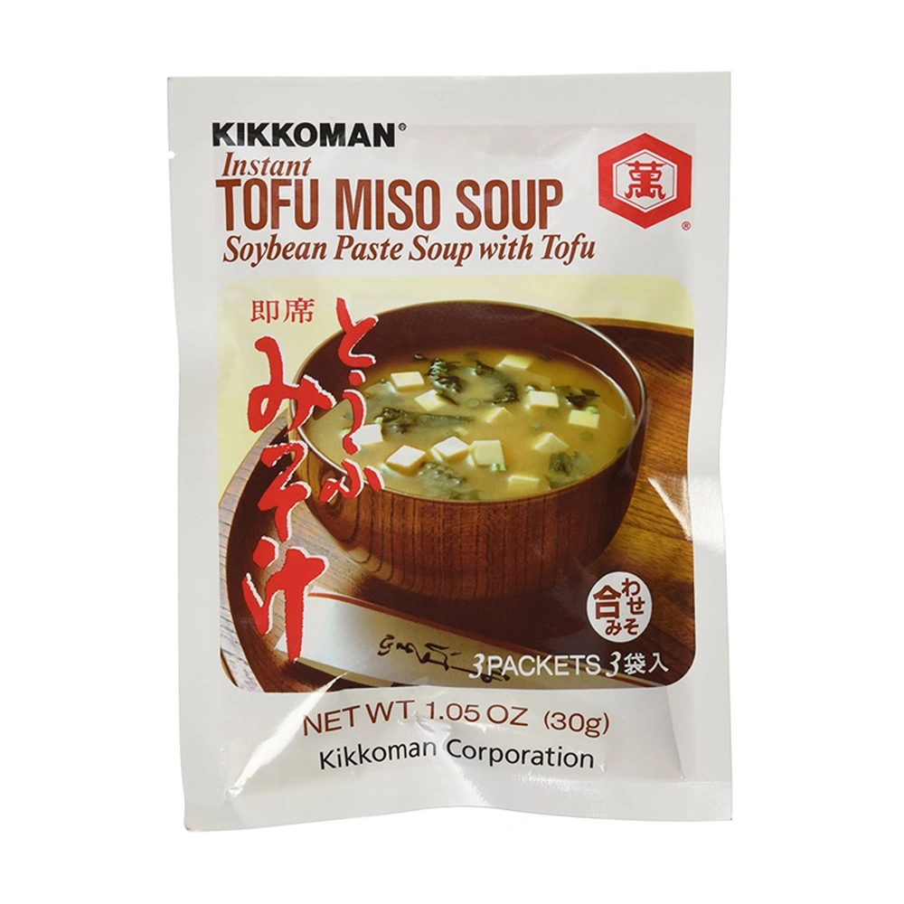 Kikkoman Instant Tofu Miso Soup, 1 oz, 2/12 ct Case