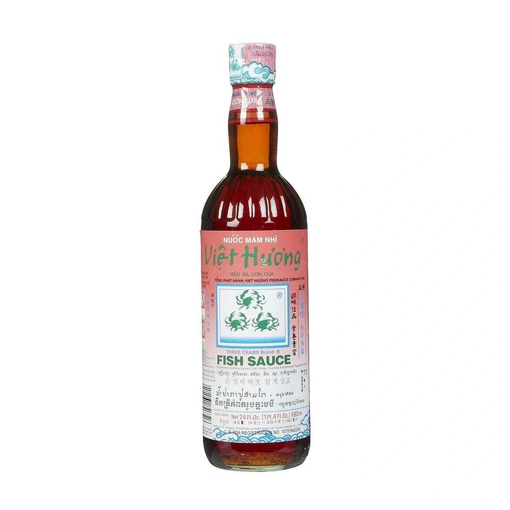 Viet Huong Vh 3 Crabs Fish Sauce, 24 oz, 12 ct Case