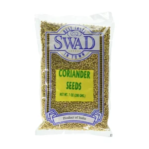 Swad Coriander Seeds, 7 oz, 20 ct Case