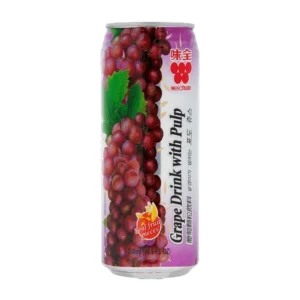 Wei-Chuan Grape Drink Pulp, 500 ml, 24 ct Case