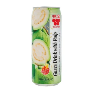 Wei-Chuan Green Guava Drink with Pulp, 500 ml, 24 ct Case