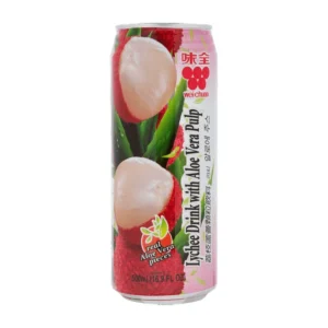 Wei-Chuan Lychee Drink with Aloe Pulp, 16 oz, 24 ct Case