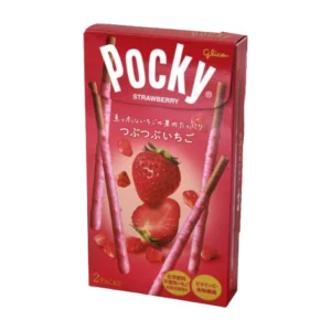 Glico Pocky Strawberry Crush, 1.45 oz, 12/10 ct Case