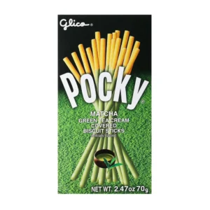 Glico Green Tea Pocky, 2.47 oz, 12/10 ct Case