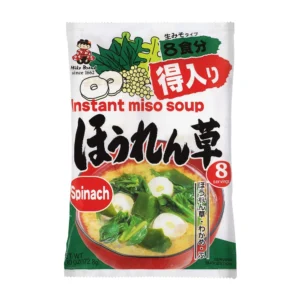 Miko Instant Miso Soup Spinach, 176 g, 2/10 ct Case