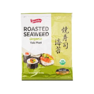 Shirakiku Organic Roasted Seaweed 10P 10, 10 ct