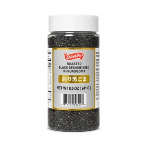 Shirakiku Roasted Black Sesame Seed, 8.5 oz, 12 ct Case