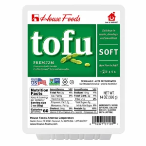 House Foods Tofu Soft (Green), 14 oz, 12 ct Case