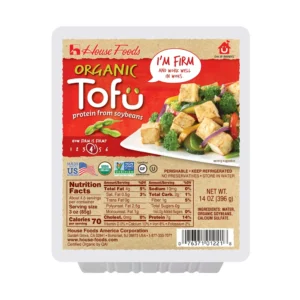 House Foods Tofu Organic Firm Red, 14 oz, 12 ct Case