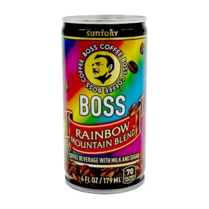 Suntory Boss Rainbow Mountain Blend, 6 oz, 12 ct Case