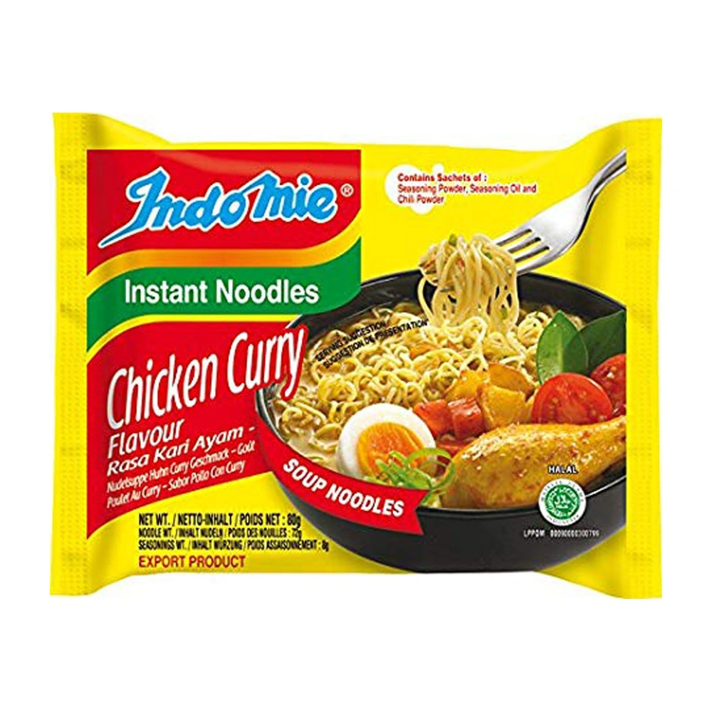 Indomie Chicken Curry, 2.8 oz, 30 ct Case