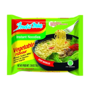 Indomie Vegetable Noodles, 2.6 oz, 30 ct Case