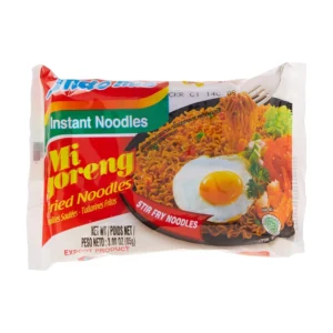 Indomie Mi Goreng Instant Noodles, 3 oz, 30 ct Case