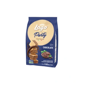 Gastone Lago Gle Mini Party Wafer Cacao, 125 g, 4/25 ct Case