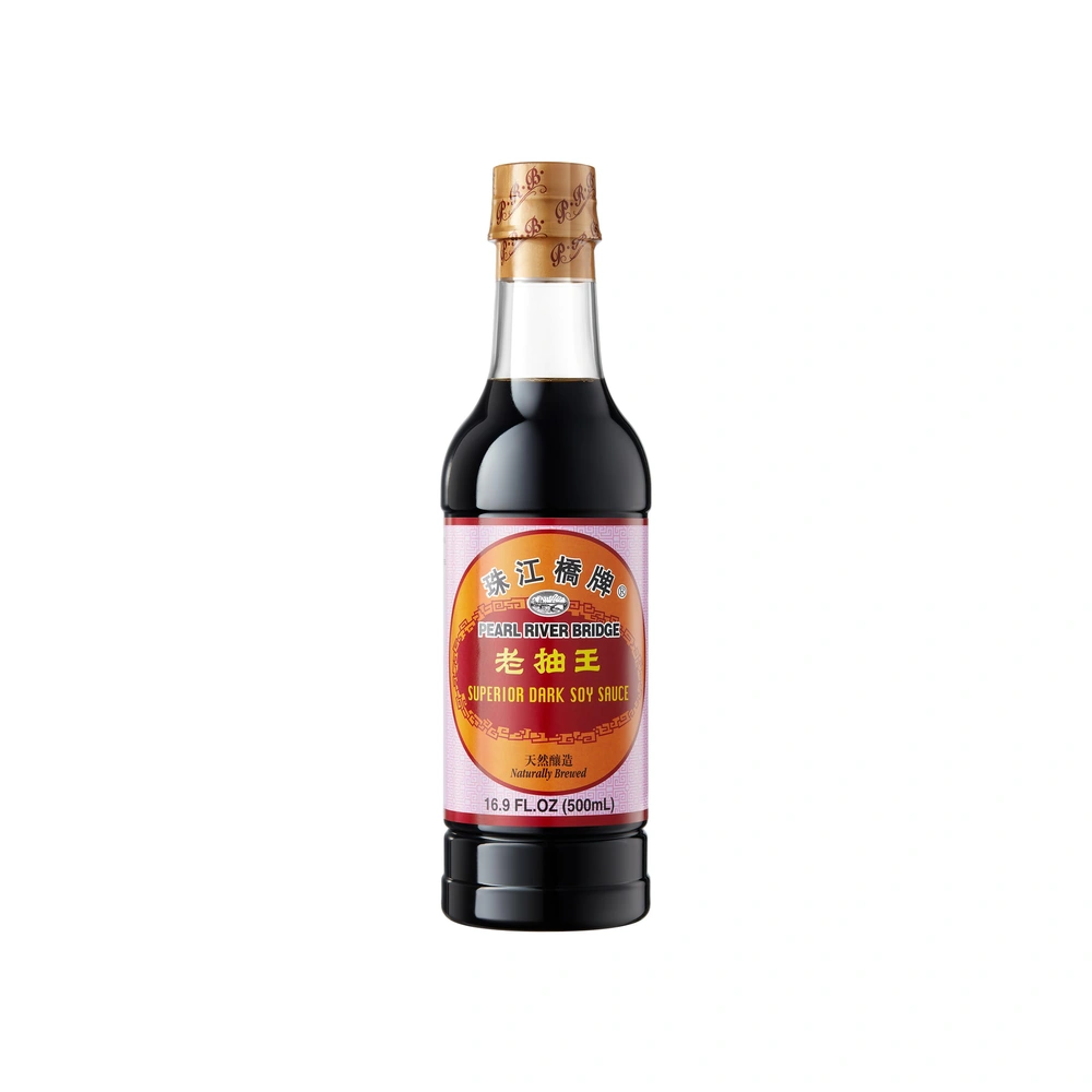 Pearl River Bridge Superior Dark Soy Sauce, 500 ml, 24 ct Case