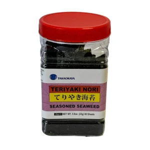 Takaokaya Teriyaki Nori, 0.8 oz, 12 ct Case