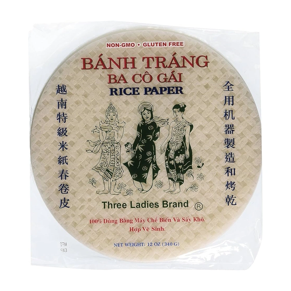 3LADIES Rice Paper 22CM, 12 oz, 44 ct Case