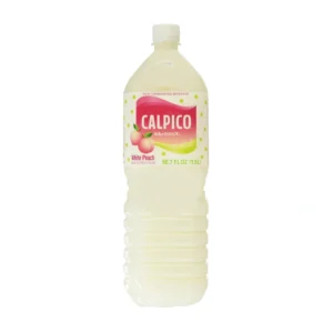 Calpis Calpico Water White Peach, 16.9 oz, 24 ct Case
