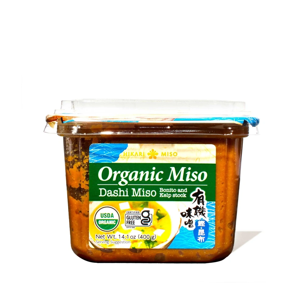 Hikari Organic Dashi Miso, 14.1 oz, 8 ct Case