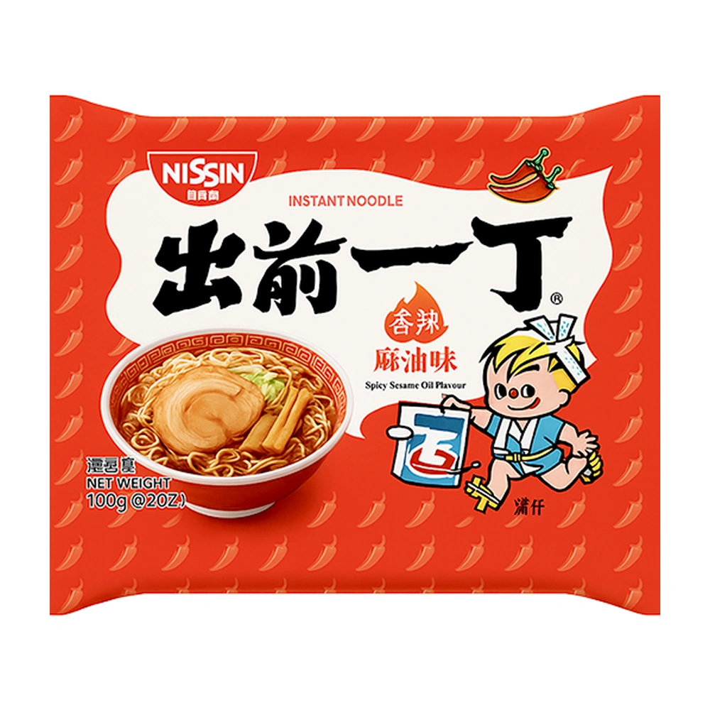 Nissin Inst-Noodles Sesame, 100 g, 3/30 ct Case