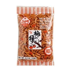 Uegaki Kaki No Tane Hot, 4.5 oz, 20 ct Case