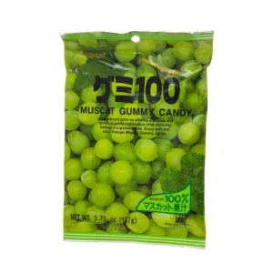 Kasugai Muscat Gummy, 3.77 oz, 2/12 ct Case