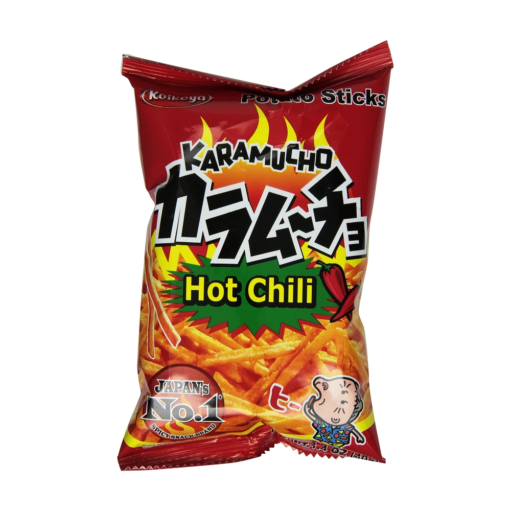Koikeya Karamucho Hot Chili, 1.4 oz, 4/6 ct Case