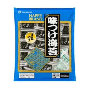 Takaokaya Happy Brand Ajitsuke Nori, 90 g, 20 ct Case