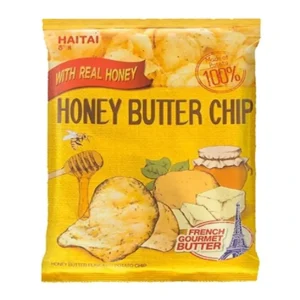 Haitai Honey Butter Chips, 60 g, 16 ct Case