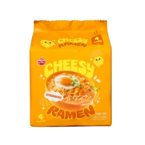 Ottogi Cheese Ramen, 90 g, 12 ct Case