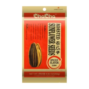 Chacha Sunflower Seeds Spicy, 8.82 oz, 18 ct Case
