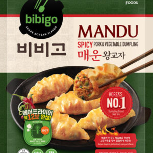 Bibigo Spicy Pork & Vegetable Mandu, 24 oz