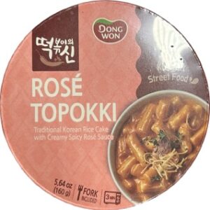 Dongwon Rosé Topokki Bowl, 160 g