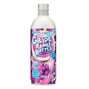 Sangaria Grape Ramu Bottle, 16.2 fl oz (480 ml), screw-cap bottle can