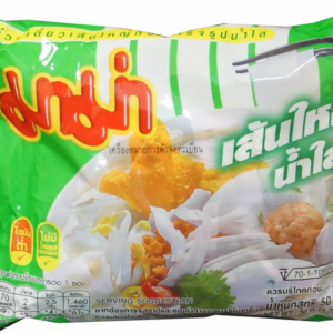 MAMA Flat Rice Stick Noodles with Clear Soup, 50 g
