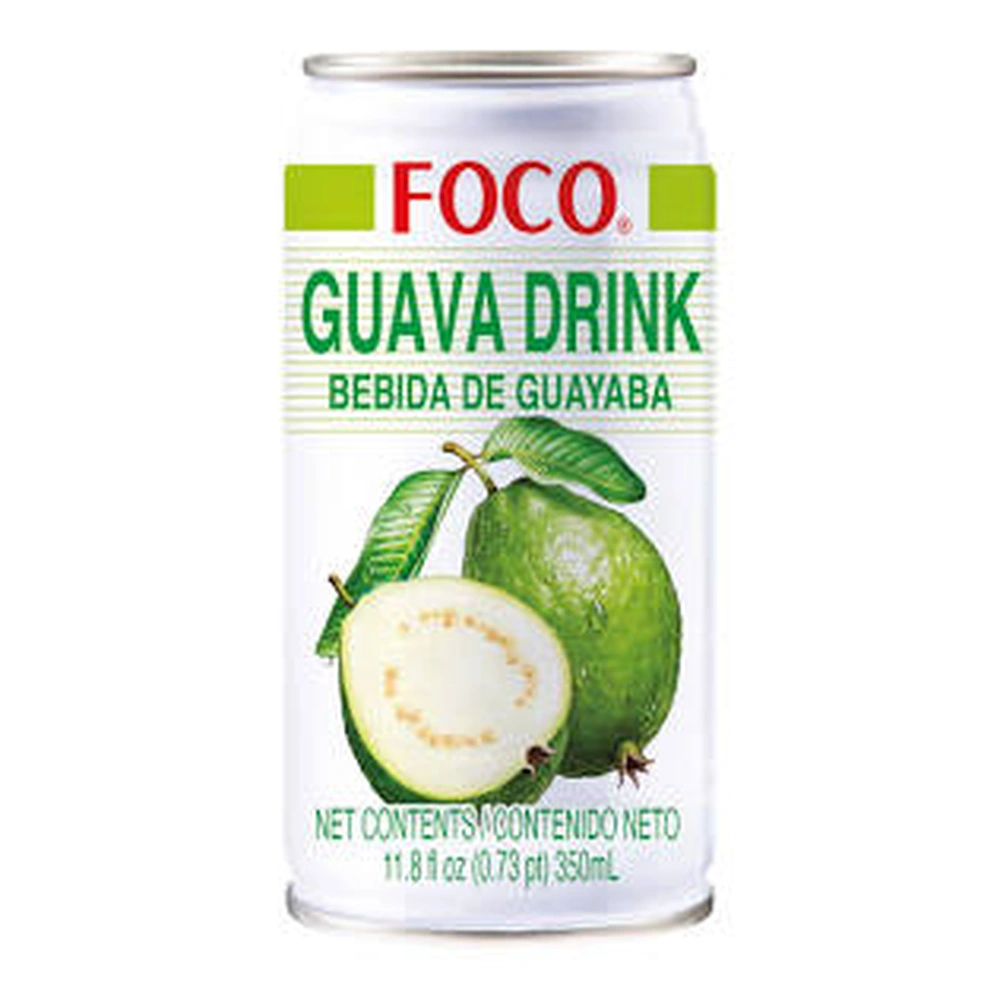 Foco Guava Drink, 11.8 oz, 24 ct Case