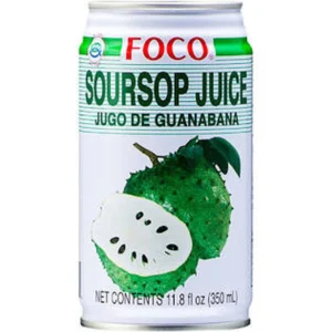 Foco Soursop Juice, 11 oz, 24 ct Case
