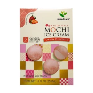 Maeda-En Mochi Ice Strawberry, 8.5 oz, 8 ct Case