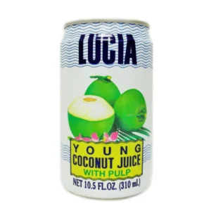 Lucia Coconut Juice with Plup, 10.5 oz, 24 ct Case
